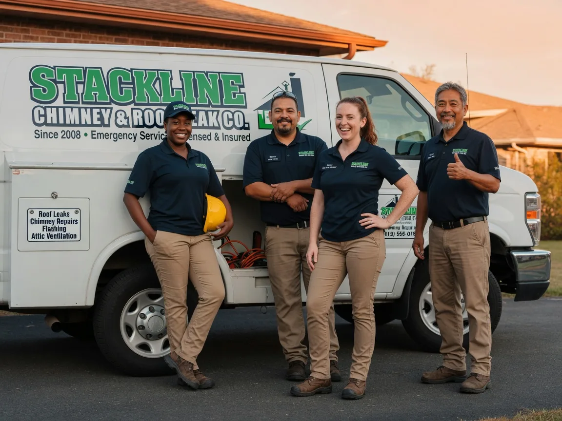 Chimney flashing repair company in Mosheim, TN